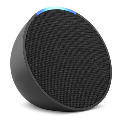 Echo Pop | Smart speaker compacto com som envolvente e Alexa | Cor Preta