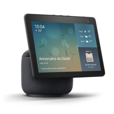 Echo Show 10 - Smart Display HD de 10.1 polegadas com movimento e Alexa - cor Preta
