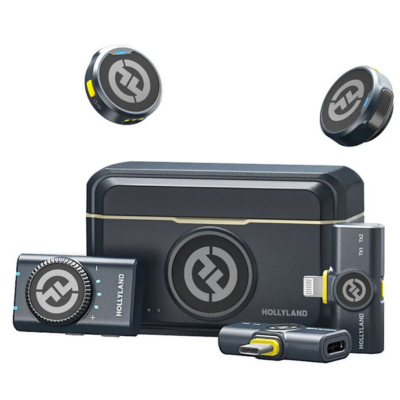 Microfone sem fio LARK M2 HOLLYLAND - Combo